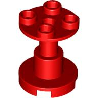 Lego stojan s dírou, červená (394021, 4609018)